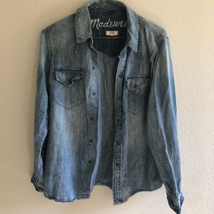 Madewell Classic Chambray Button Down